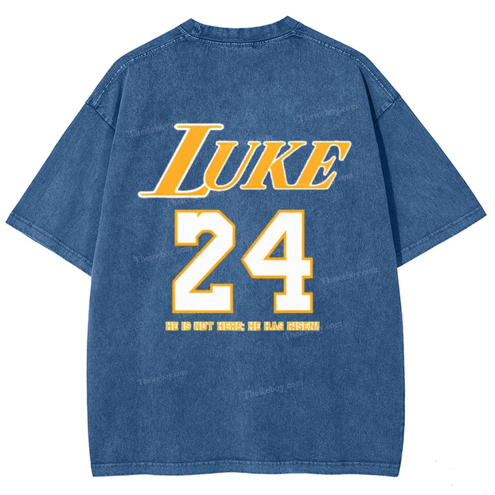 He Is Rizzin Snowflake Vintage Washed T-Shirt