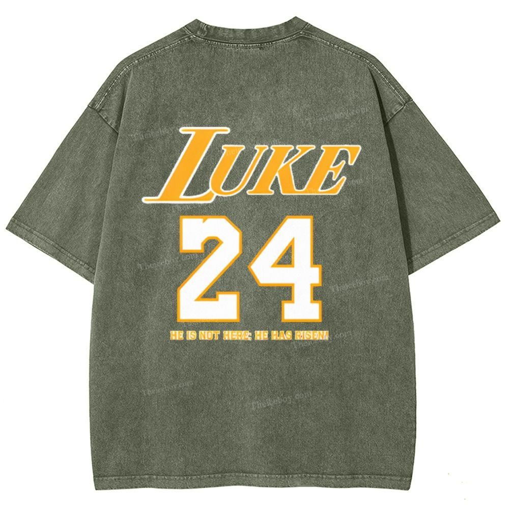 He Is Rizzin Snowflake Vintage Washed T-Shirt