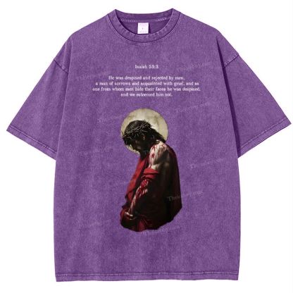 Look Up To The Same Snowflake Vintage Washed T-Shirt