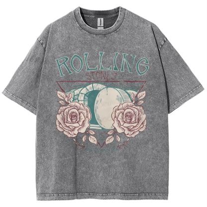 Rolling Stones Snowflake Vintage Washed T-Shirt