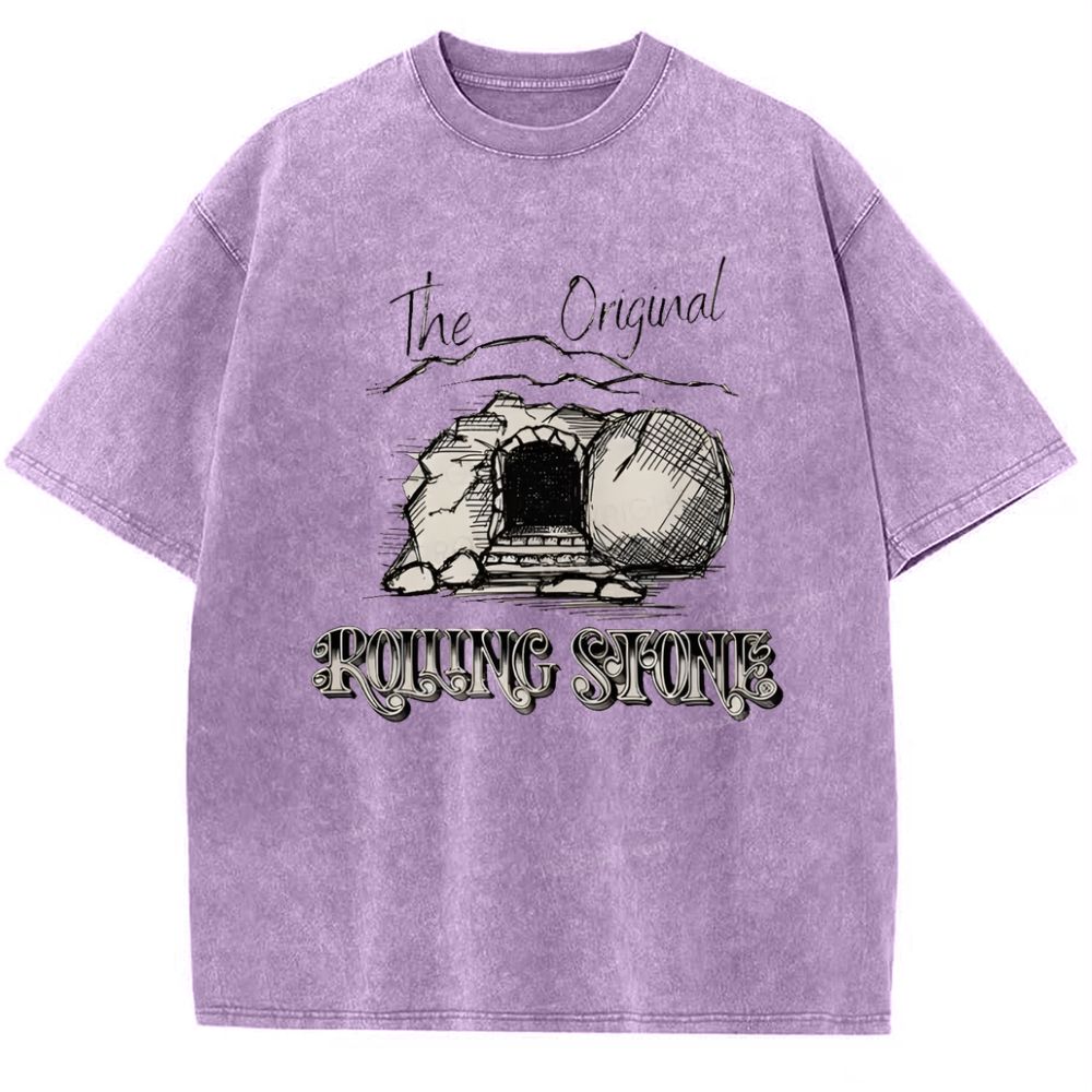 Rolling Stones Snowflake Vintage Washed T-Shirt