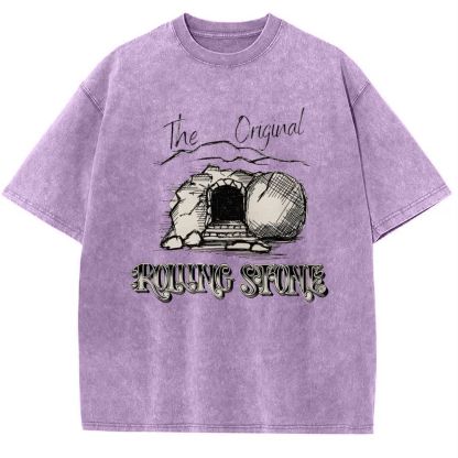 Rolling Stones Snowflake Vintage Washed T-Shirt