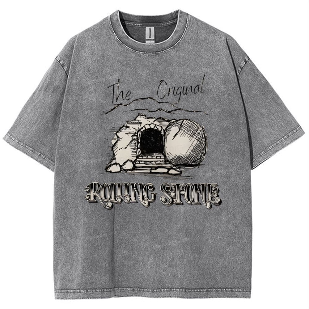 Rolling Stones Snowflake Vintage Washed T-Shirt