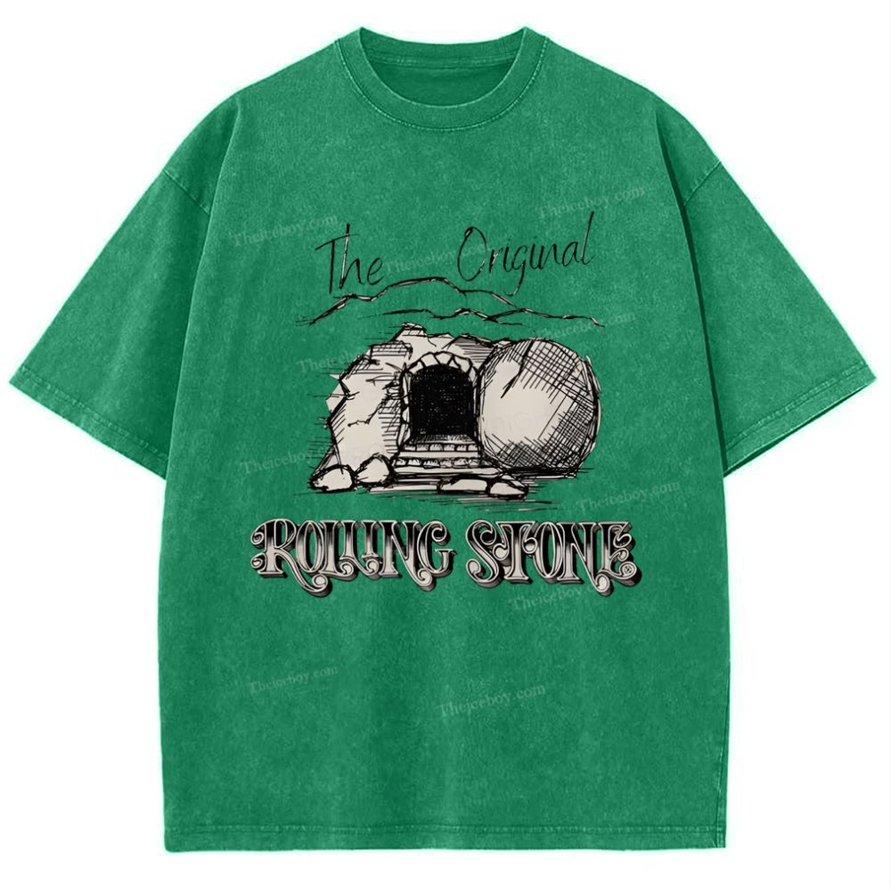 Rolling Stones Snowflake Vintage Washed T-Shirt