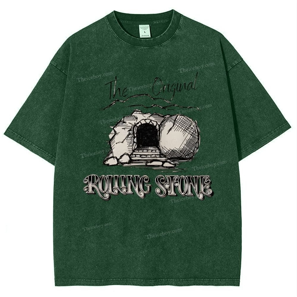 Rolling Stones Snowflake Vintage Washed T-Shirt