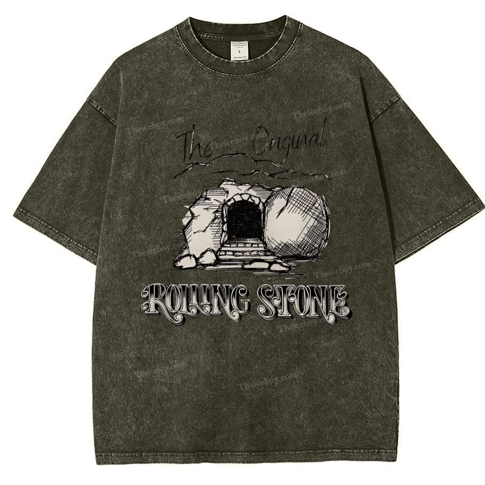 Rolling Stones Snowflake Vintage Washed T-Shirt