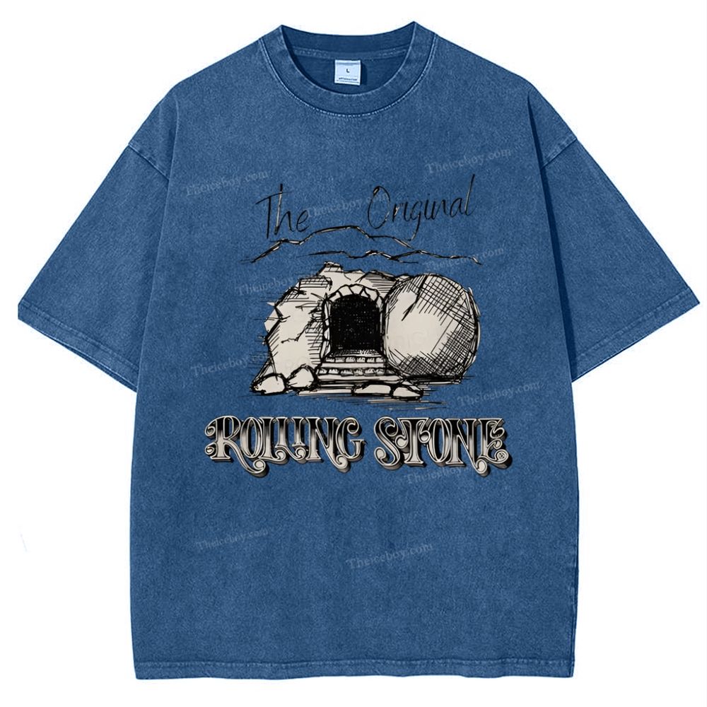 Rolling Stones Snowflake Vintage Washed T-Shirt