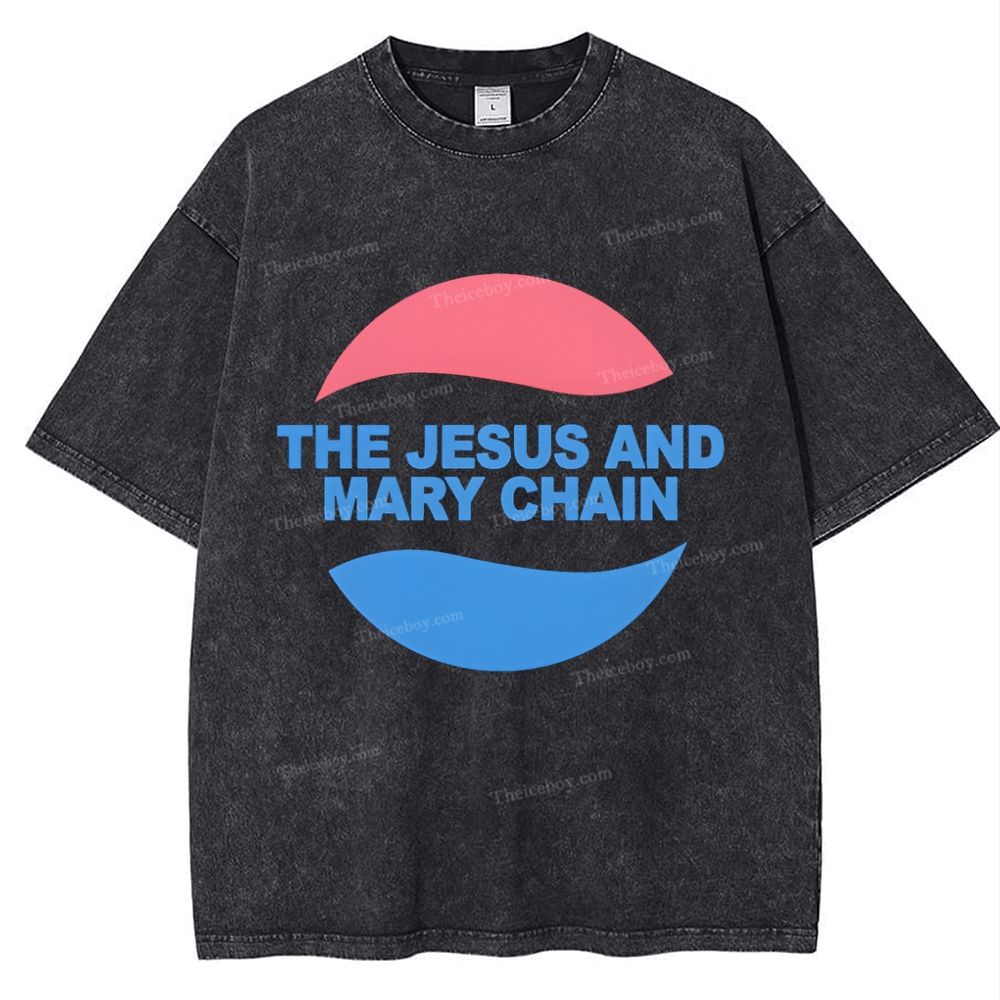 the jesus and mary chain Snowflake Vintage Washed T-Shirt