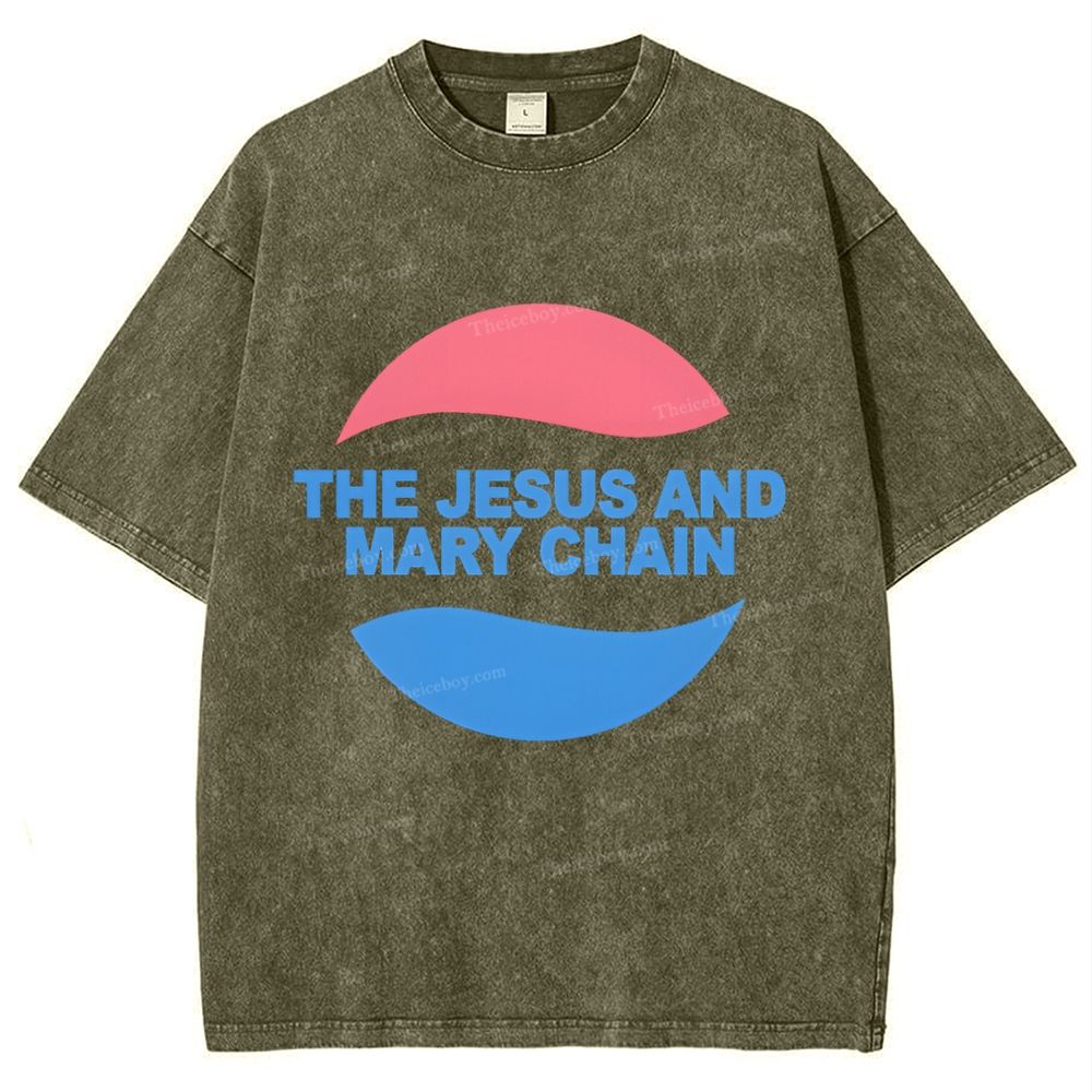 the jesus and mary chain Snowflake Vintage Washed T-Shirt