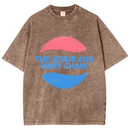 the jesus and mary chain Snowflake Vintage Washed T-Shirt