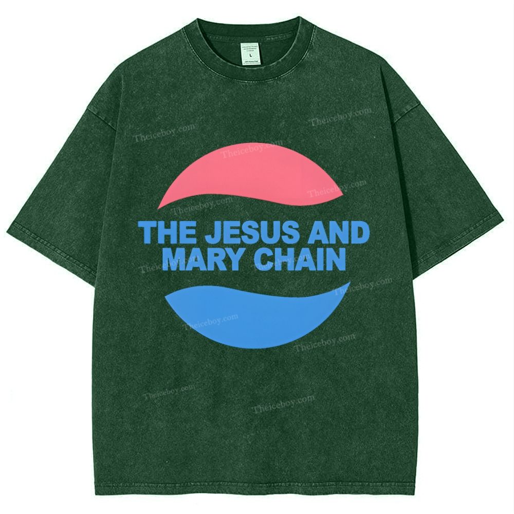 the jesus and mary chain Snowflake Vintage Washed T-Shirt