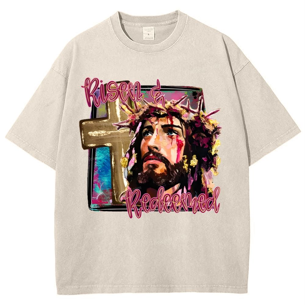 Redemption Snowflake Vintage Washed T-Shirt