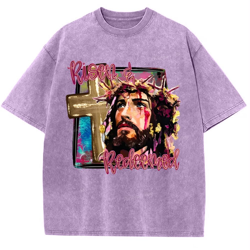 Redemption Snowflake Vintage Washed T-Shirt