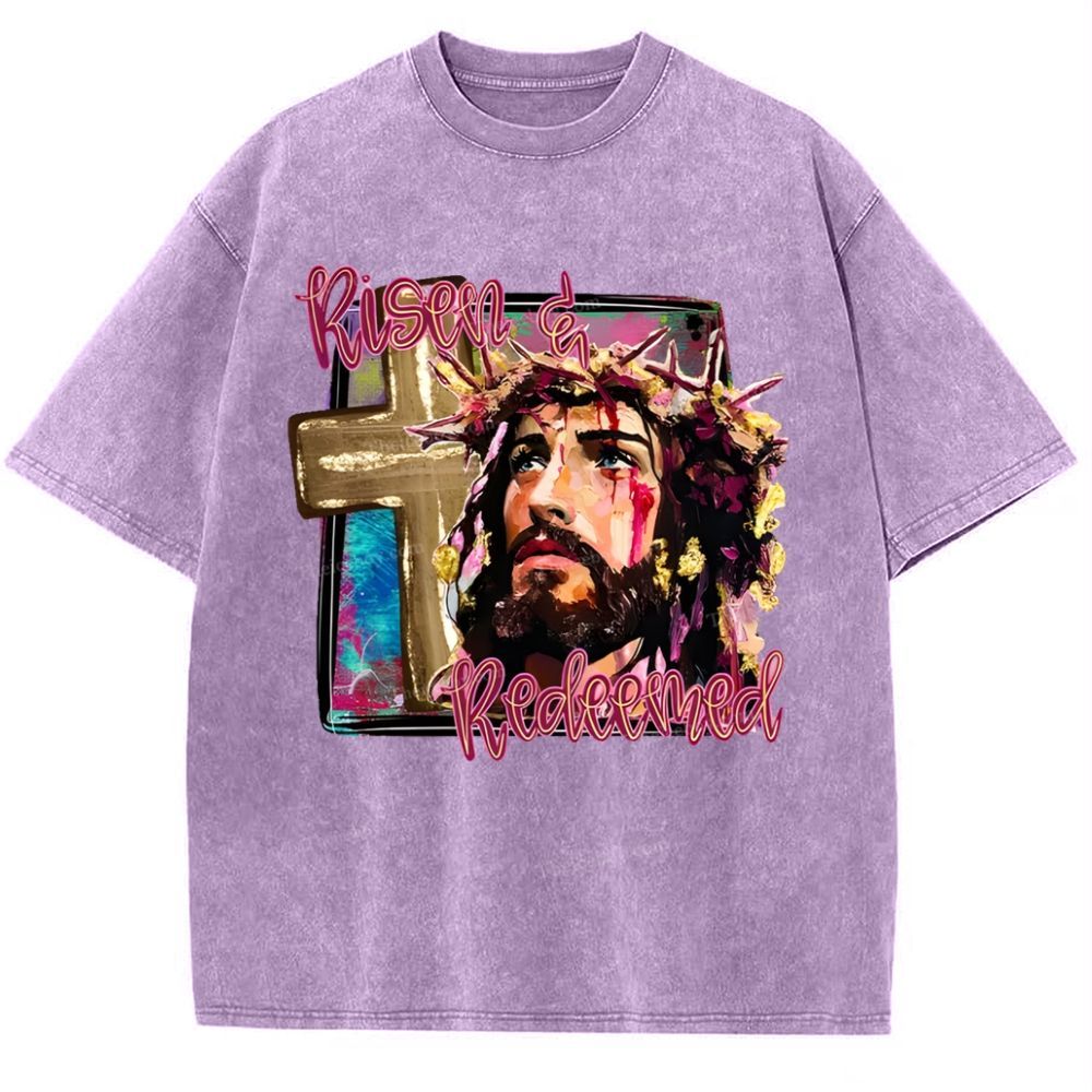 Redemption Snowflake Vintage Washed T-Shirt