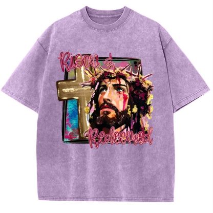 Redemption Snowflake Vintage Washed T-Shirt