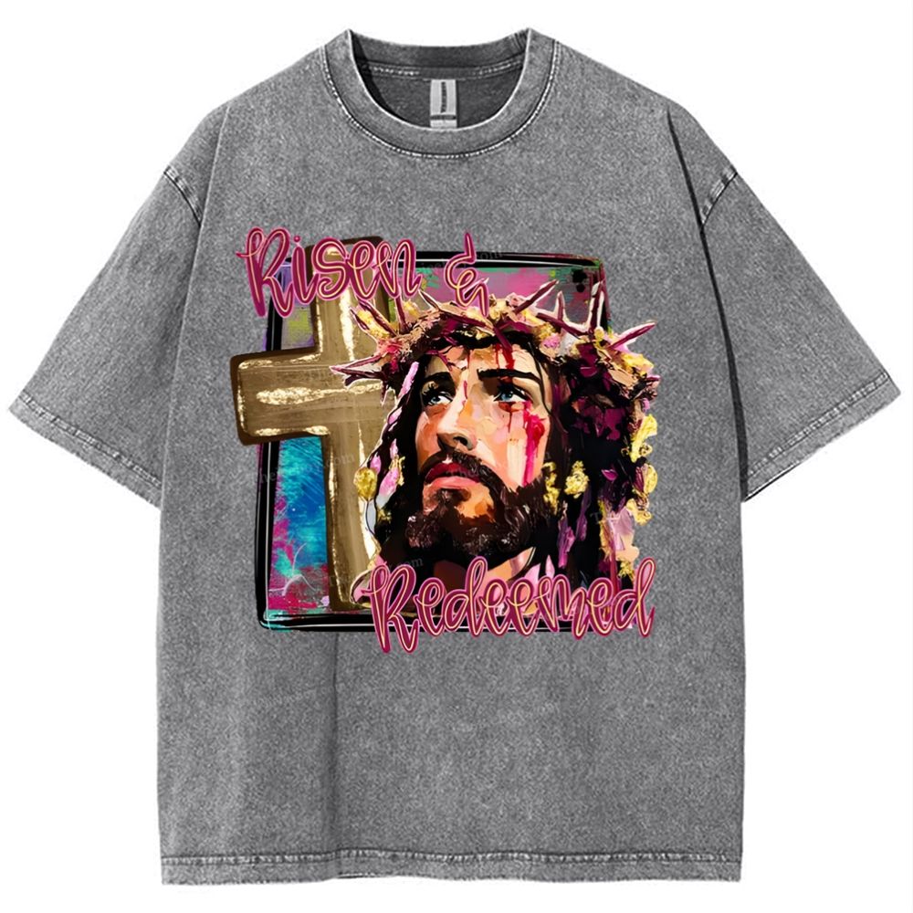 Redemption Snowflake Vintage Washed T-Shirt