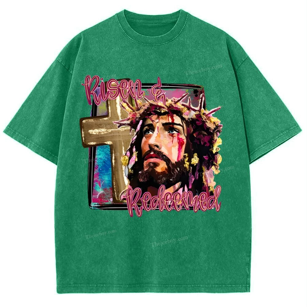 Redemption Snowflake Vintage Washed T-Shirt