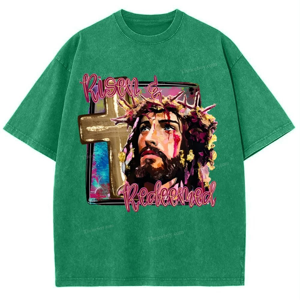 Redemption Snowflake Vintage Washed T-Shirt