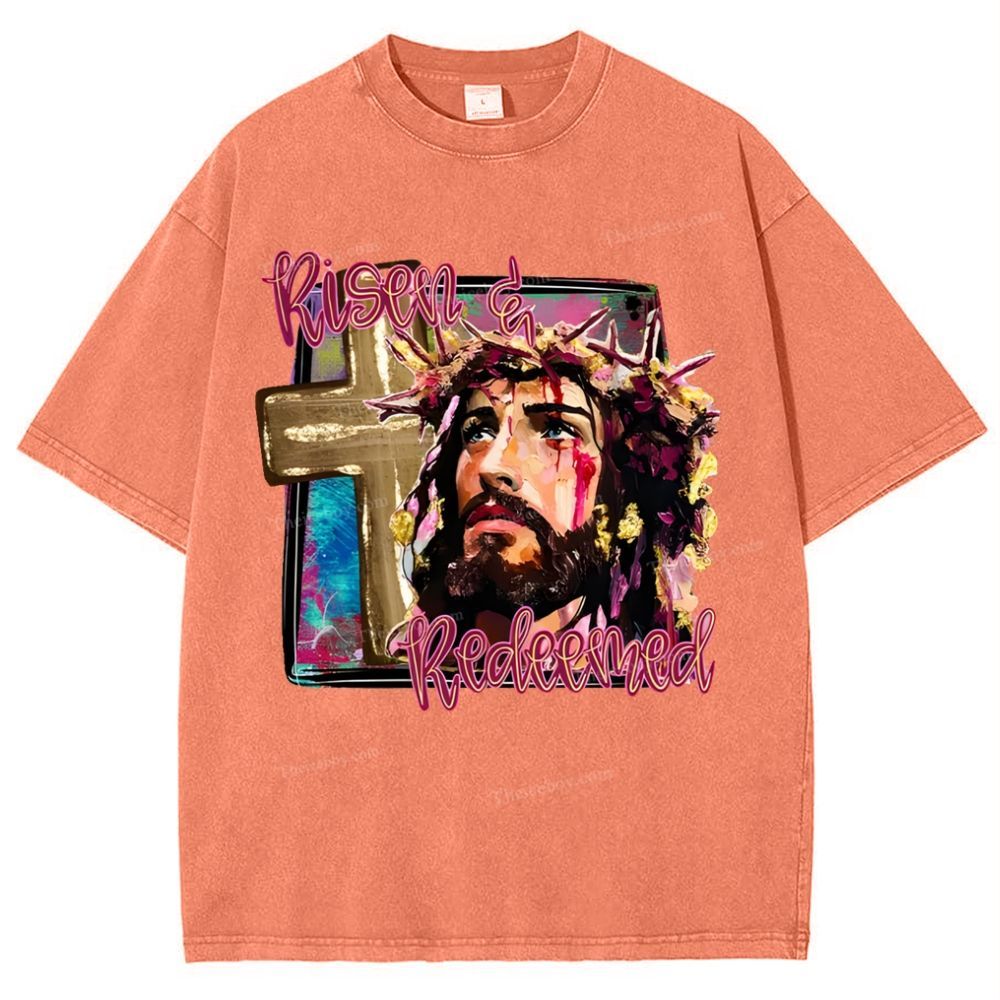 Redemption Snowflake Vintage Washed T-Shirt