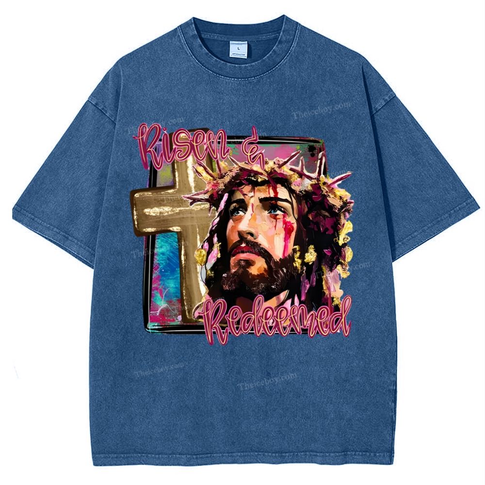 Redemption Snowflake Vintage Washed T-Shirt