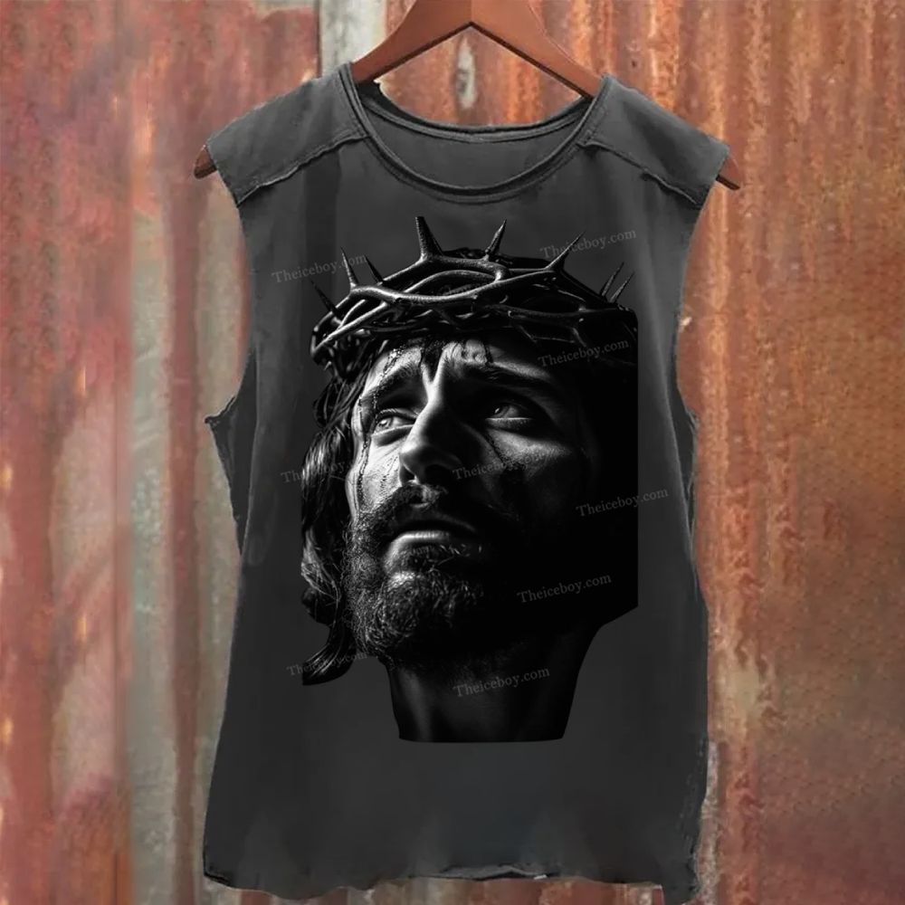 Faith Walk The Power of Jesus Washed Tank Top