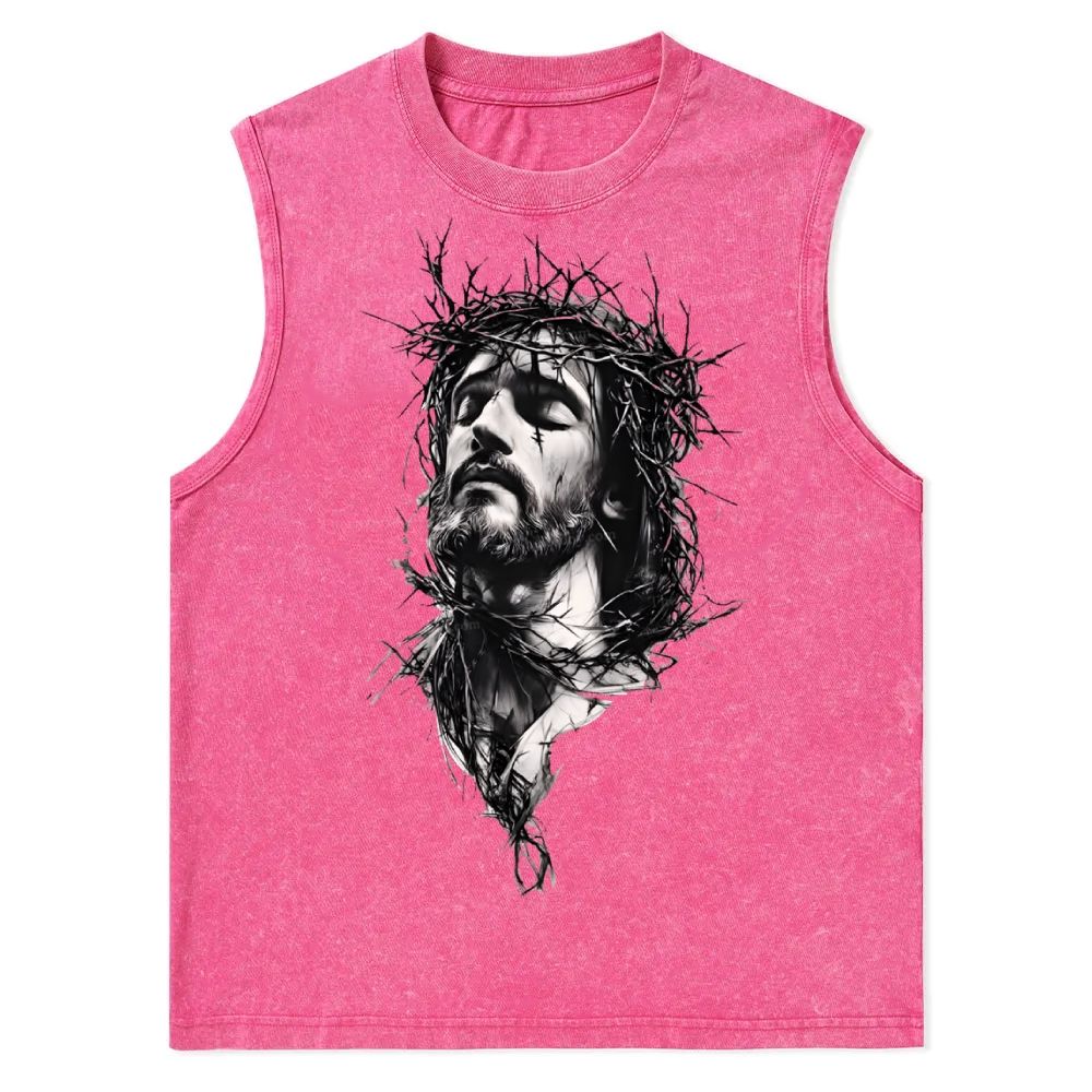 Forgiveness Of Sins The Grace of Jesus Christian Snowflake Washed Vest