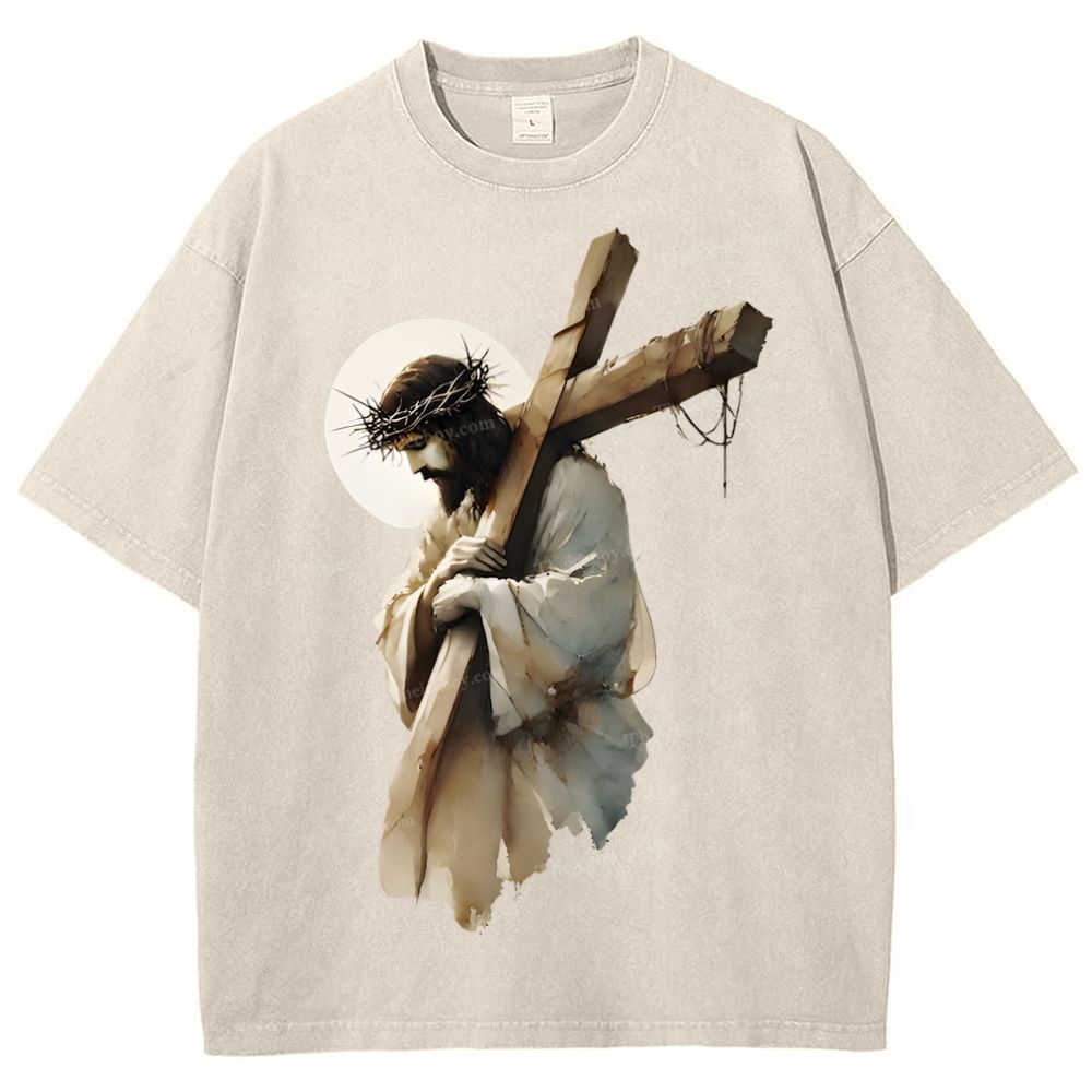 Light of Redemption Snowflake Vintage Washed T-Shirt