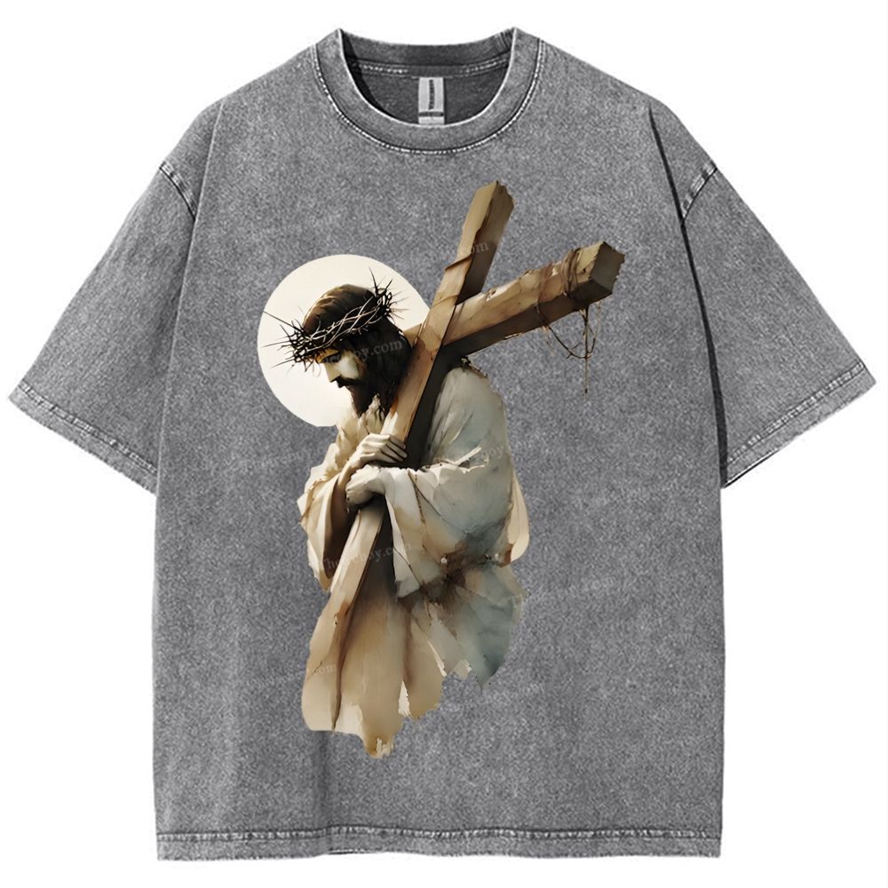 Light of Redemption Snowflake Vintage Washed T-Shirt
