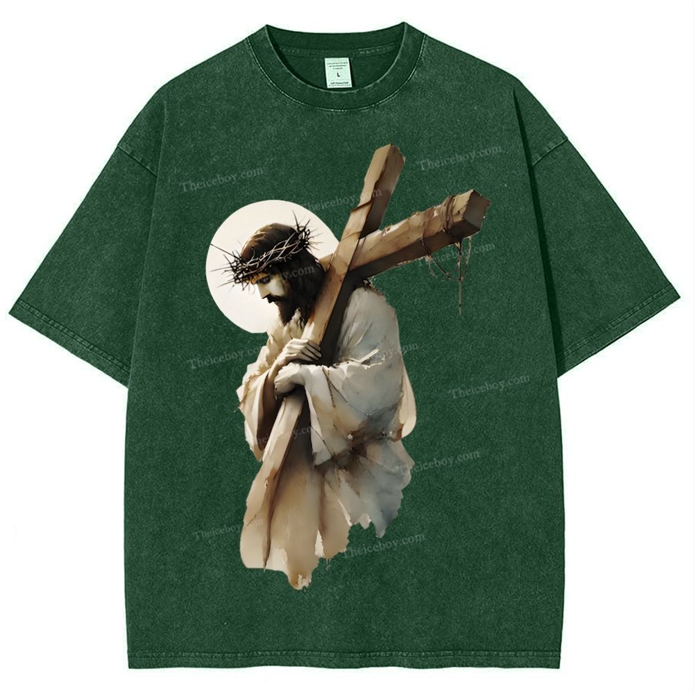 Light of Redemption Snowflake Vintage Washed T-Shirt