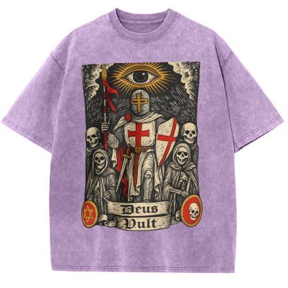 Deus Duit Snowflake Vintage Washed T-Shirt