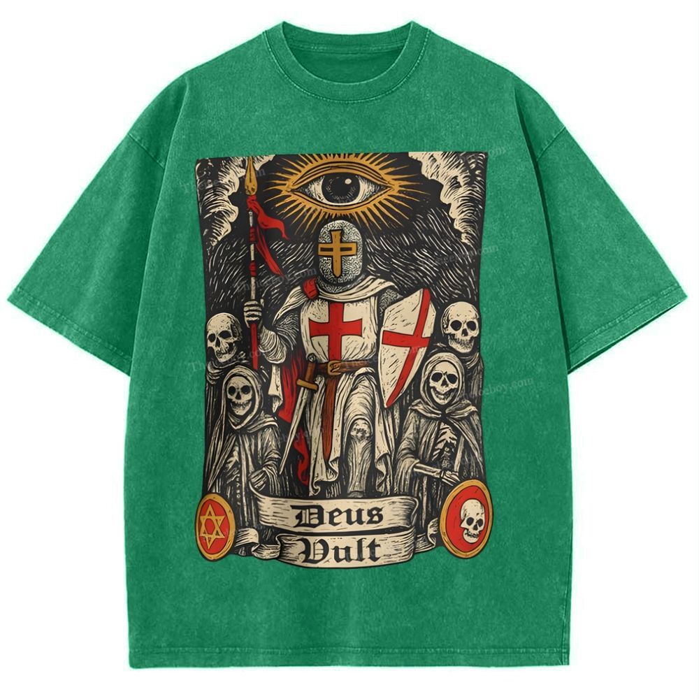 Deus Duit Snowflake Vintage Washed T-Shirt
