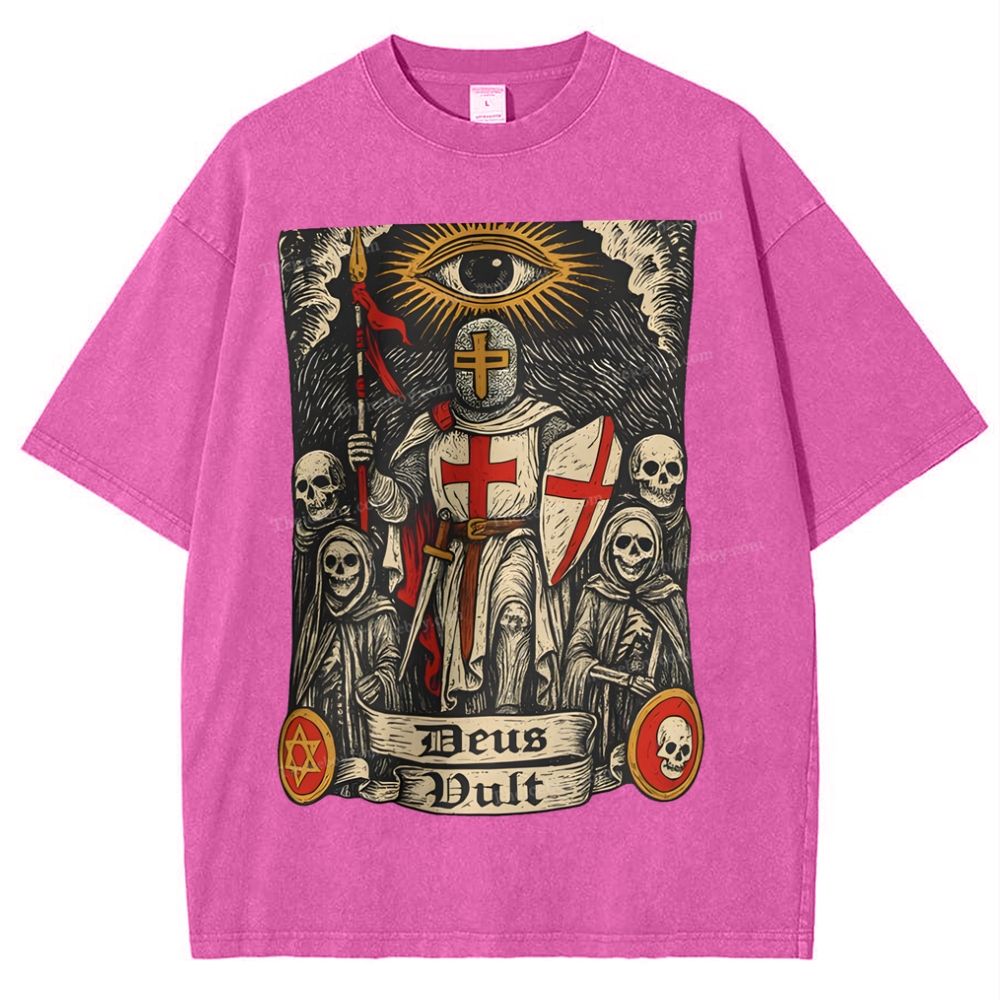 Deus Duit Snowflake Vintage Washed T-Shirt