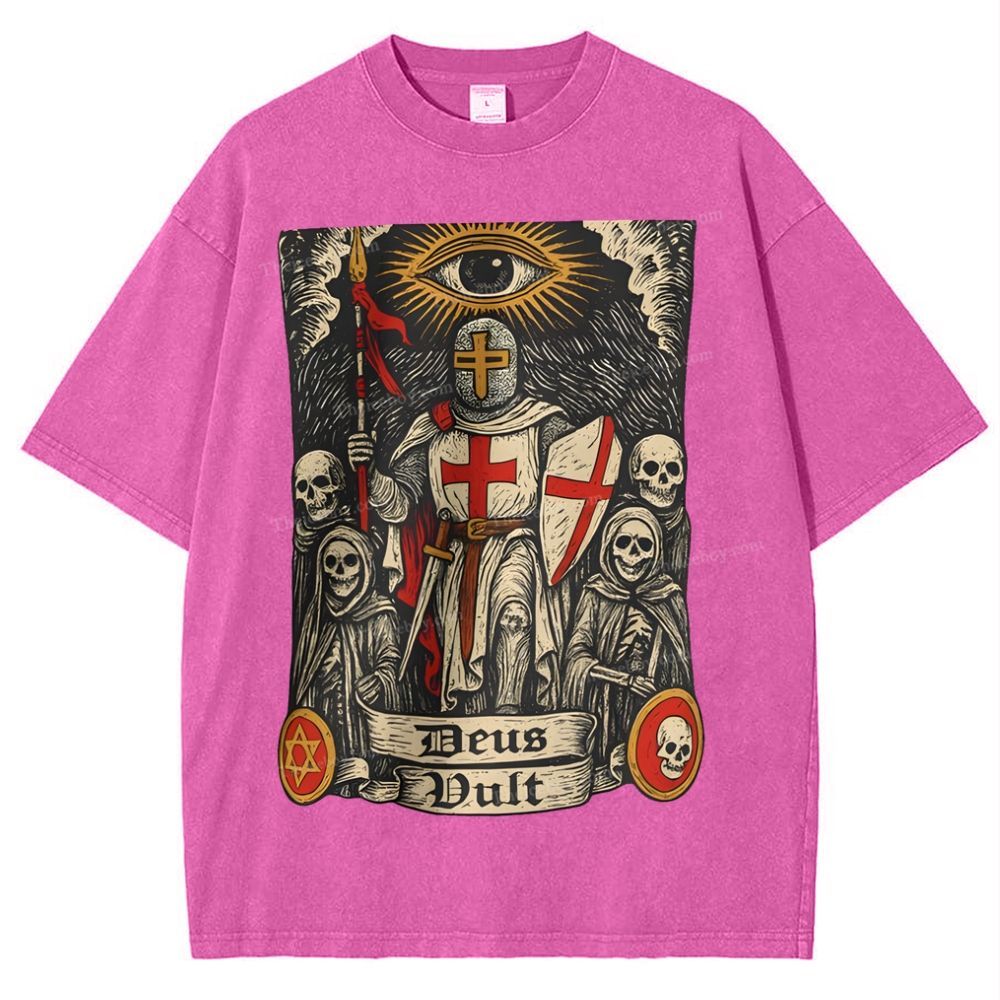 Deus Duit Snowflake Vintage Washed T-Shirt