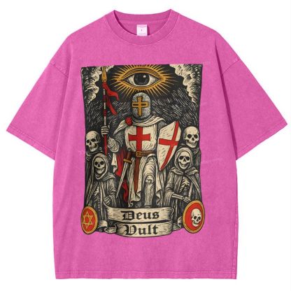 Deus Duit Snowflake Vintage Washed T-Shirt