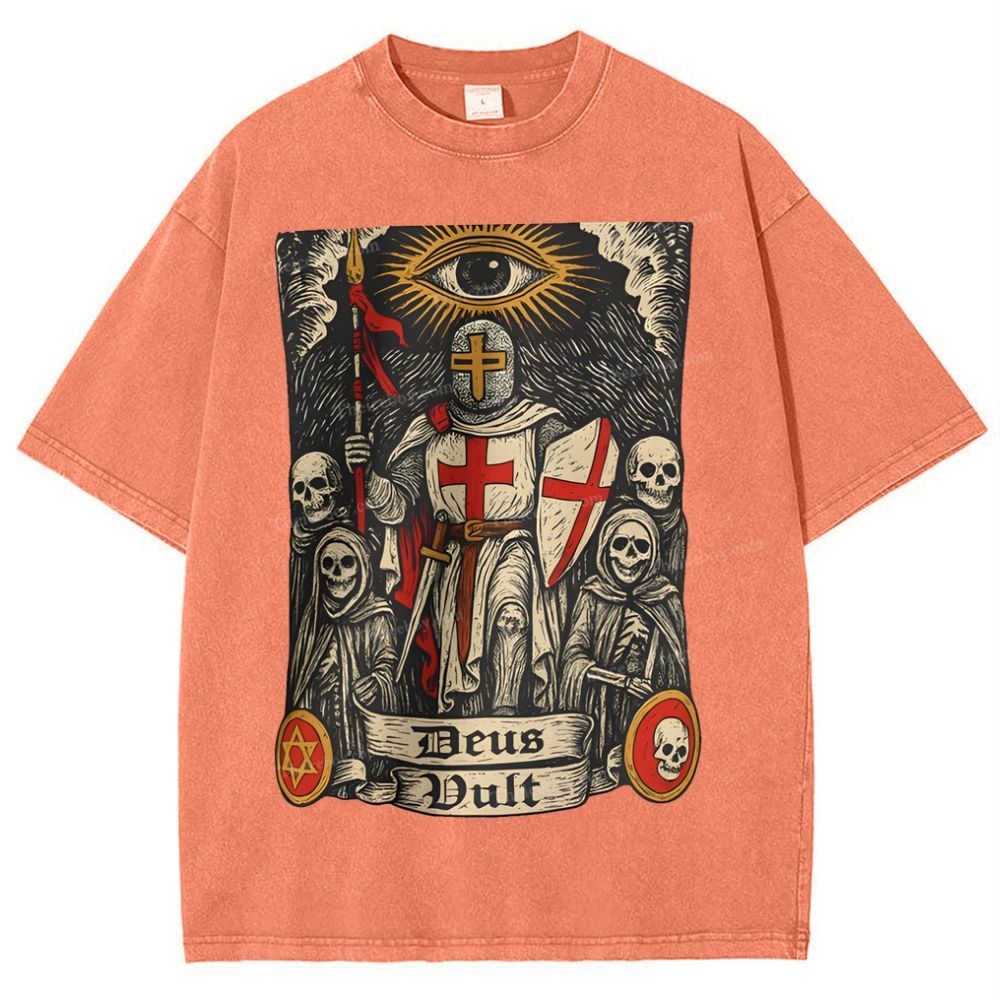 Deus Duit Snowflake Vintage Washed T-Shirt