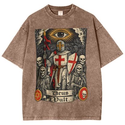Deus Duit Snowflake Vintage Washed T-Shirt