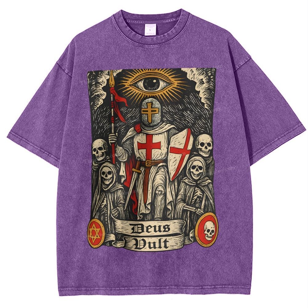 Deus Duit Snowflake Vintage Washed T-Shirt