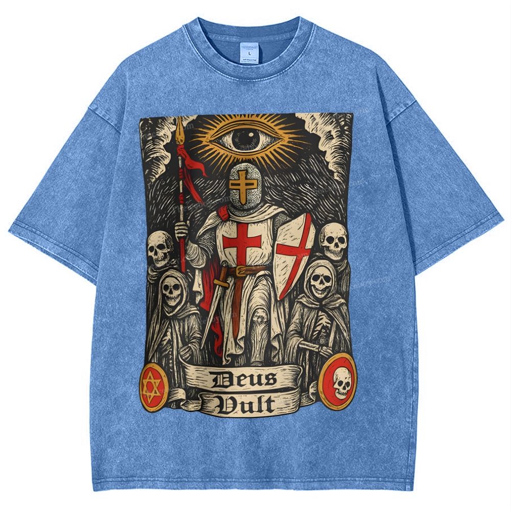Deus Duit Snowflake Vintage Washed T-Shirt