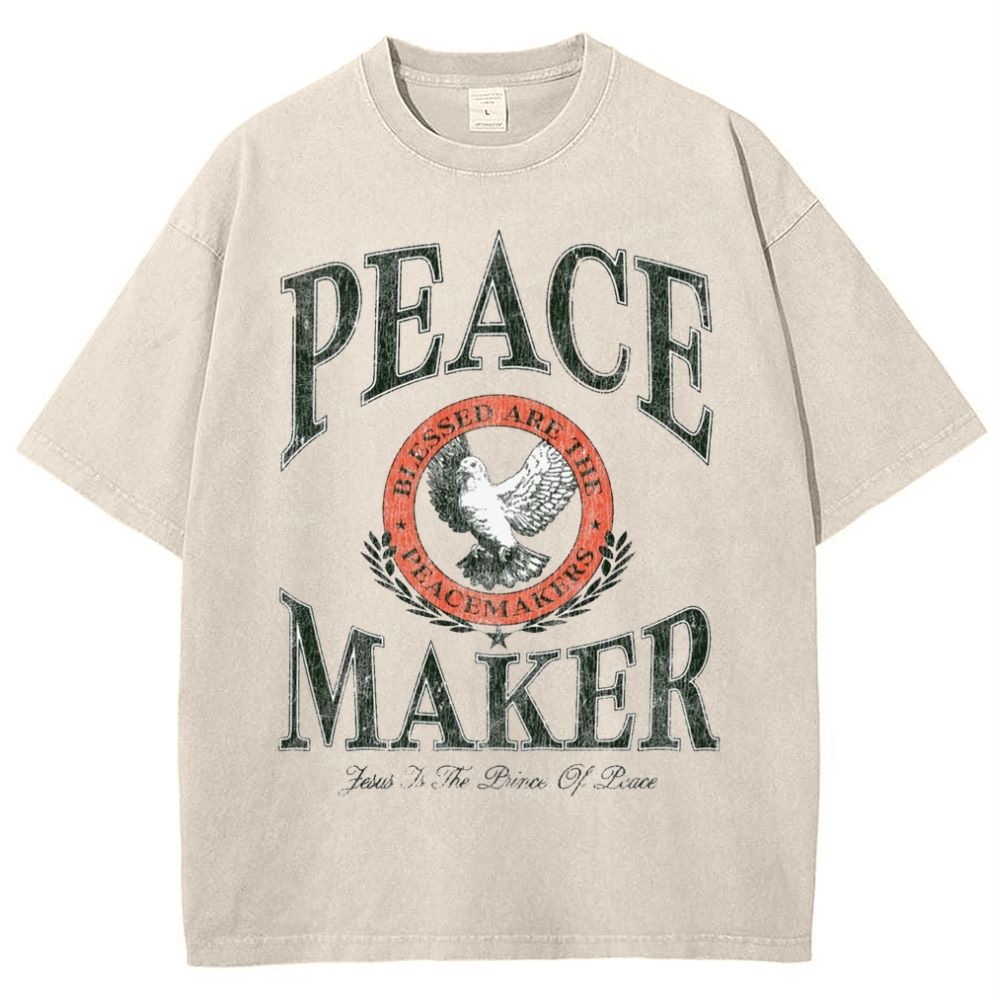 Peacemaker Snowflake Vintage Washed T-Shirt