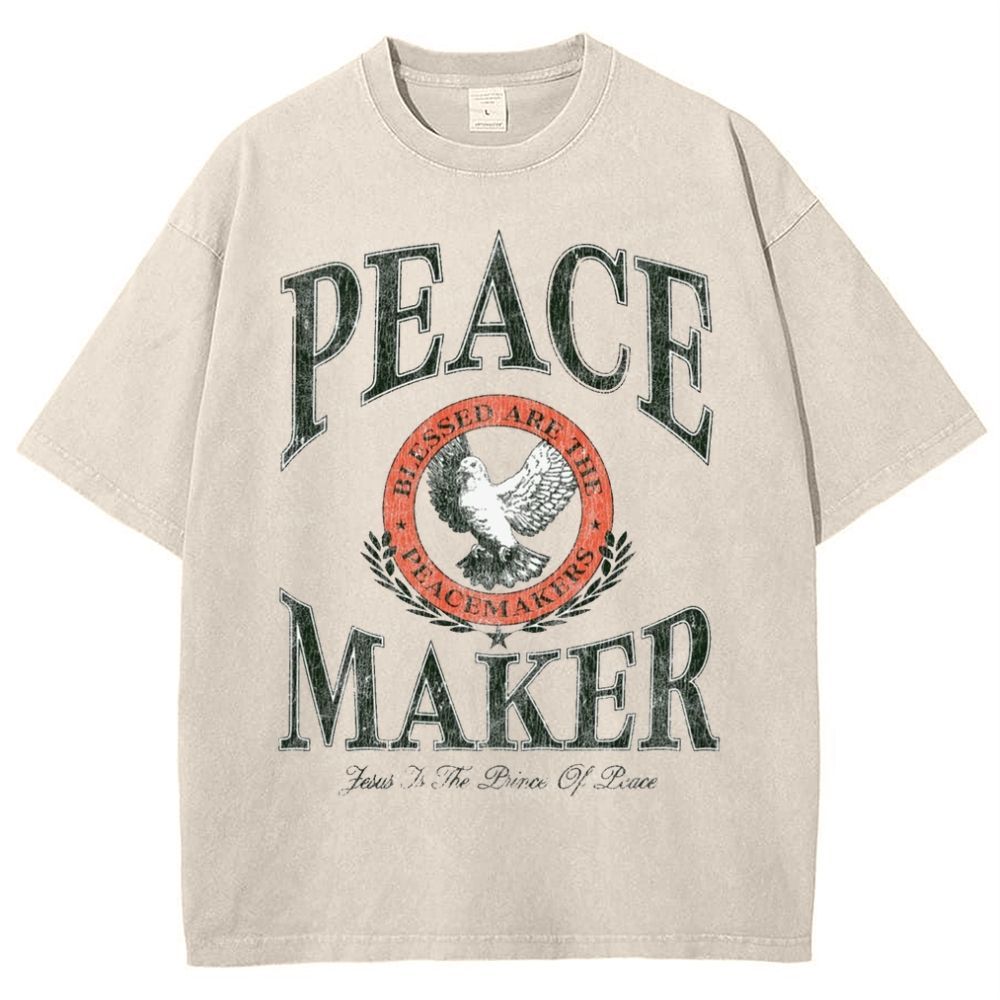 Peacemaker Snowflake Vintage Washed T-Shirt