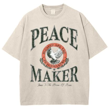Peacemaker Snowflake Vintage Washed T-Shirt