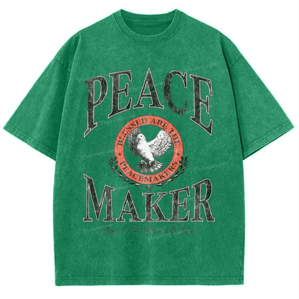 Peacemaker Snowflake Vintage Washed T-Shirt