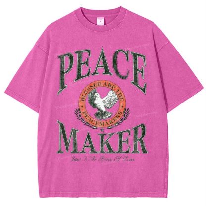 Peacemaker Snowflake Vintage Washed T-Shirt