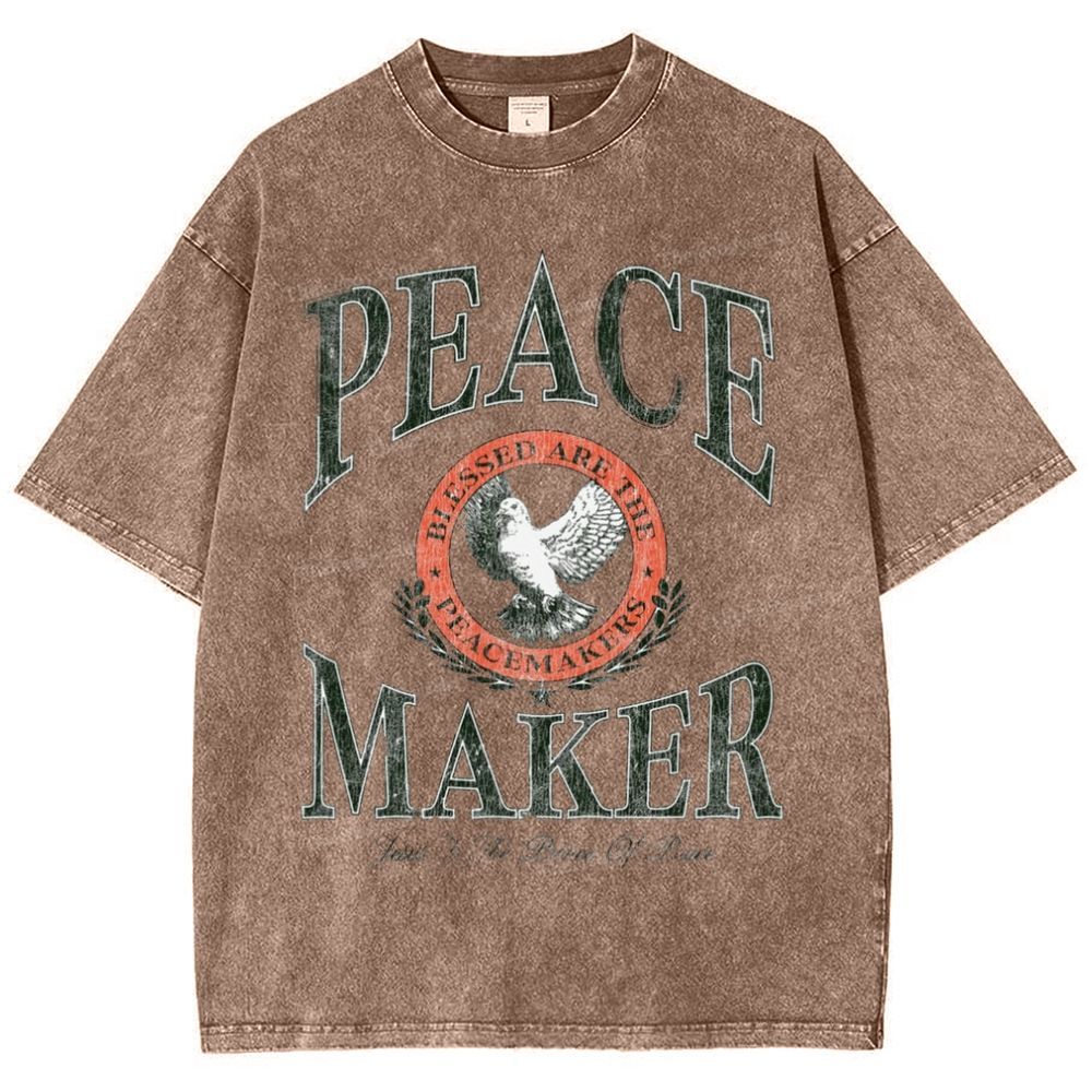 Peacemaker Snowflake Vintage Washed T-Shirt