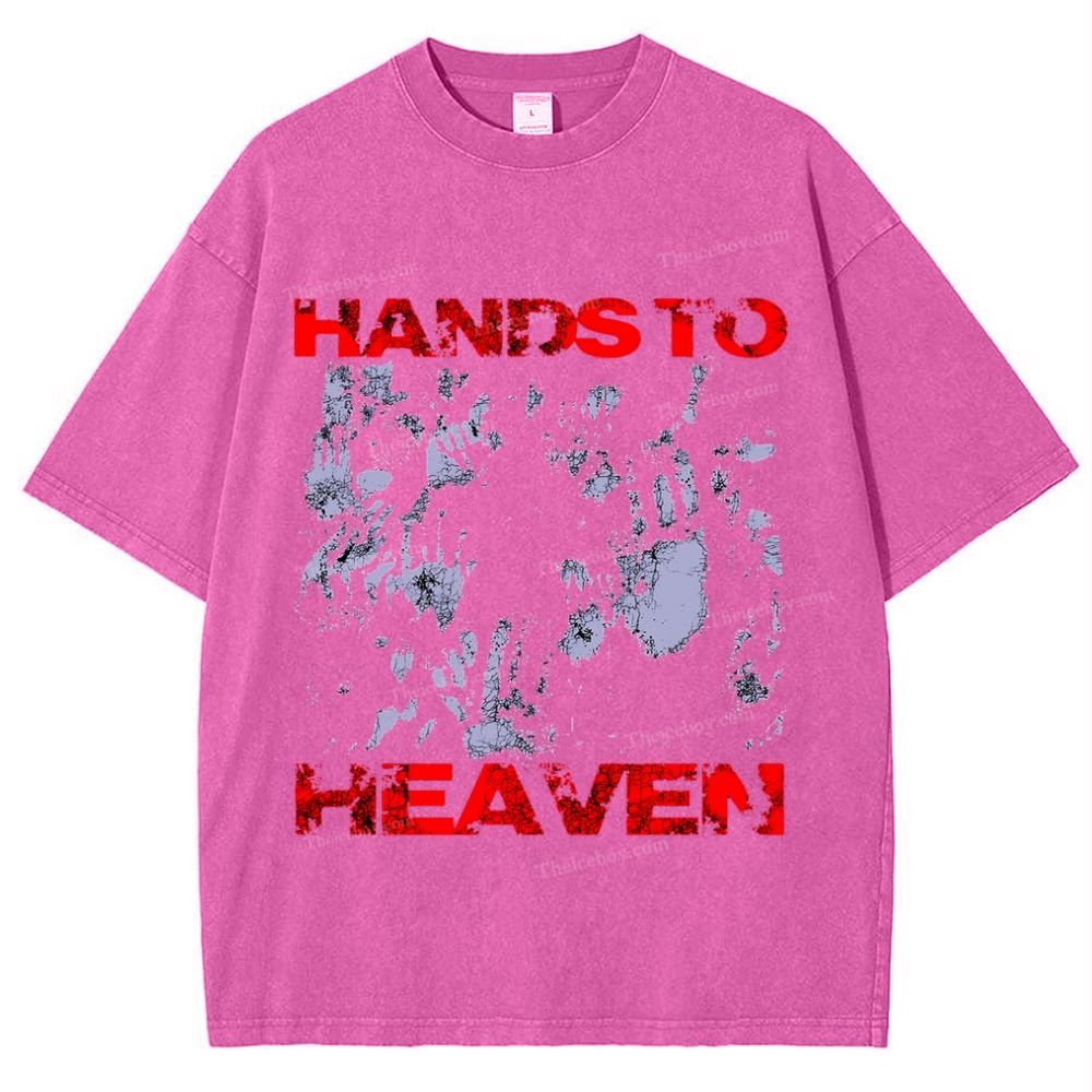 Hands To Heaven Snowflake Vintage Washed T-Shirt