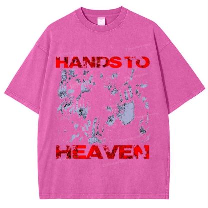 Hands To Heaven Snowflake Vintage Washed T-Shirt