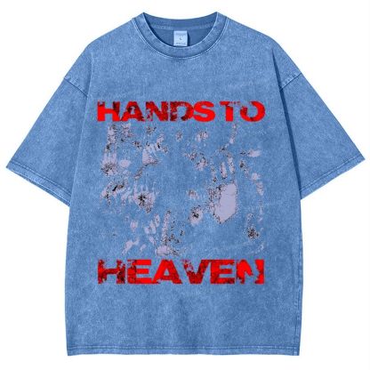 Hands To Heaven Snowflake Vintage Washed T-Shirt