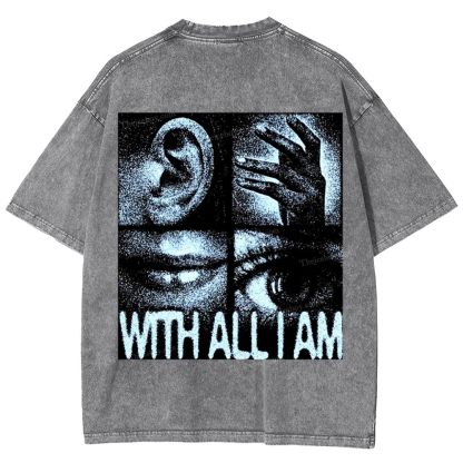 I Love Jesus Snowflake Vintage Washed T-Shirt