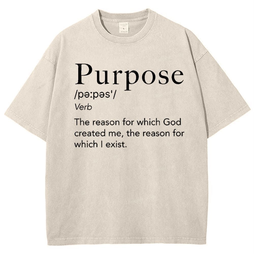Purpose Snowflake Vintage Washed T-Shirt
