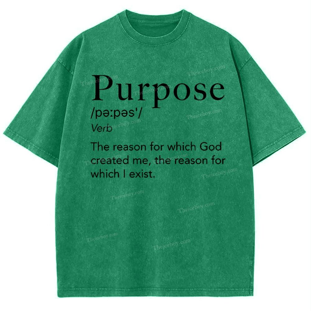 Purpose Snowflake Vintage Washed T-Shirt
